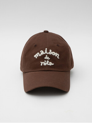 MAISON DE ROLA BALL CAP BROWN