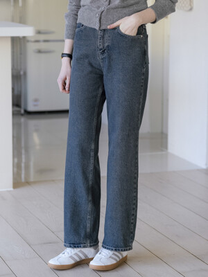 Deep washing special denim pants_Blue