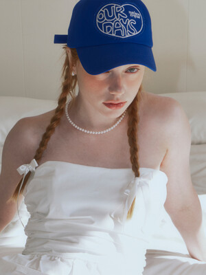 Our days ball cap_blue