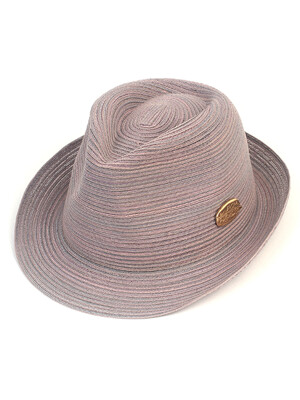 BU Simple Gray Poly Fedora 페도라