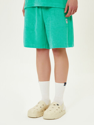 테리 4부 반바지 MINT GREEN