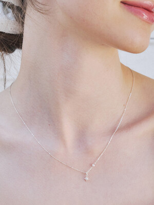dazzle star pearl necklace