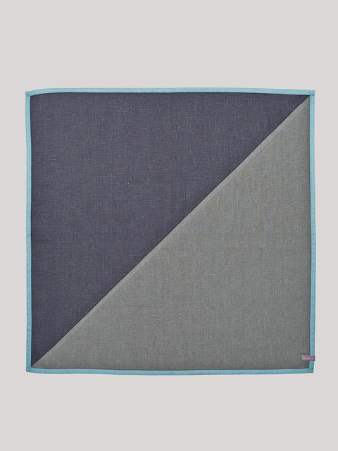 color lining tea towel(mint)