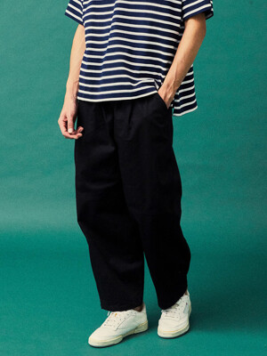 NYC LABEL CP WIDE FIT BALLOON PANTS 블랙