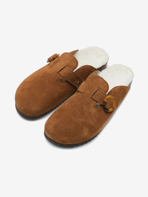 LIMITED MULE CASUAL - CAMEL