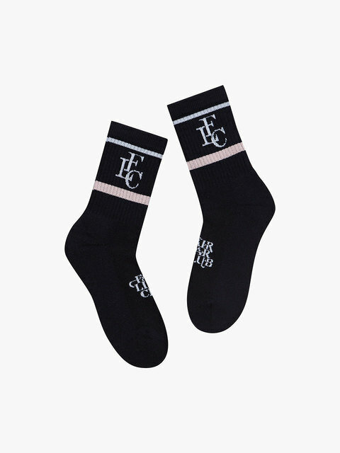 애슬레저 - 페어라이어 클럽 (FAIRLIAR CLUB) - Club Stripe Socks_NAVY