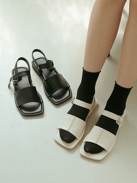 샌들 - 프리플라 (fri fla) - ctm3050 stitch flat sandals _ 2colors