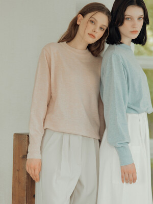 Basic Round Wool Knit [15color]