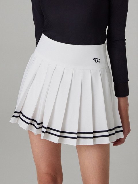 스커트,골프 - 유팅골프 (UTINGGOLF) - Uting pleats skirt white
