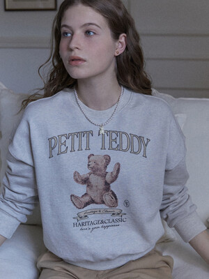 Petit Teddy Sweatshirt - Oatmeal