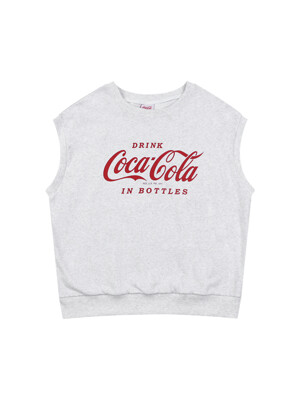 Coca-Cola logo vest 백멜란지