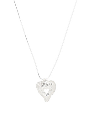 [silver925] bumpy heart necklace