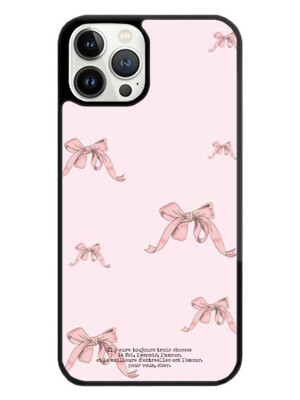 Pink Ribbon Epoxy Phone Case 아이폰 갤럭시 에폭시 케이스