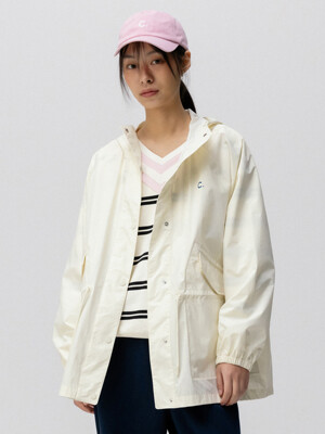 [24SS clove] Rain Jacket (Cream)