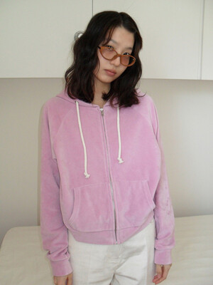 [리퍼브] New Alltime Hoodie Jacket (Pale Pink)