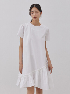NUKI FRILL ONE PIECE (2colors)