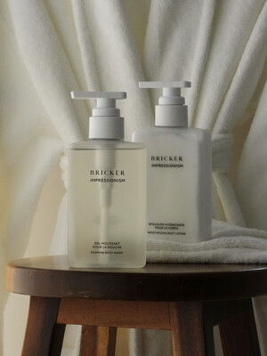 브릭커 임프레셔니즘 세트 (바디워시 300ml + 바디로션 300ml)