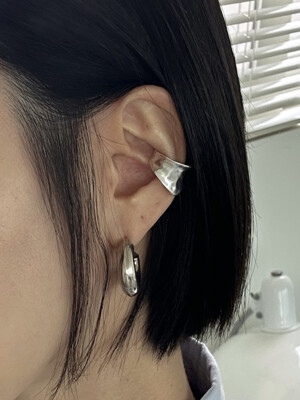 [925silver] Heavy earcuff