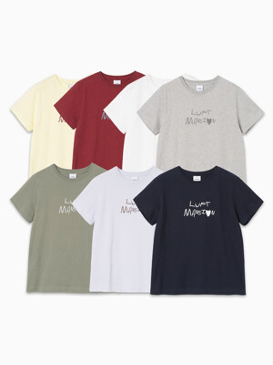 Luft Mansion Weekday T-shirt 7colors