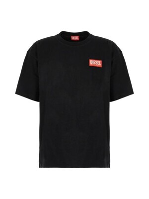 25SS 디젤 반팔 티셔츠 A149470NIAR9XX BLACK DOM