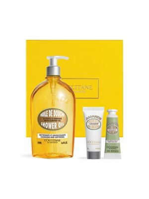 [기프트] 아몬드 샤워 오일 500ml 세트 (+디럭스 2종)