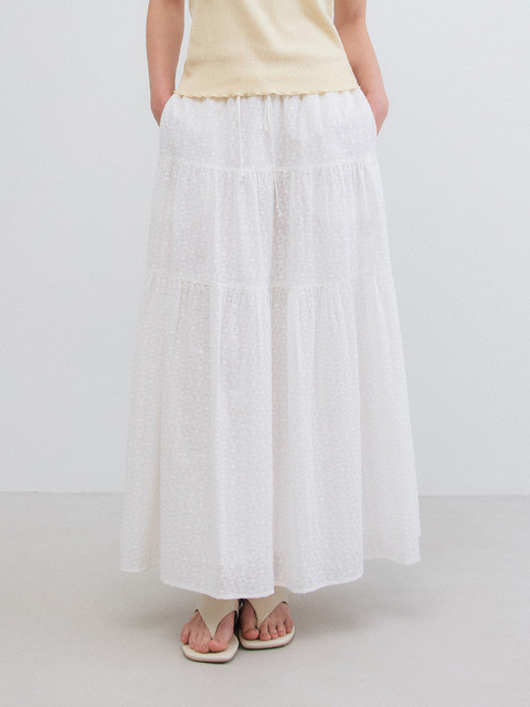 ◎mangomanyplease◎ RIONA SHIRRING SKIRT (2colors) Women's Skirts | Mini, Midi & Maxi Skirts | KIVARI International