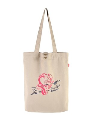 LAFS CANVAS TOTE BAG-BEIGE