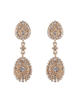 Klimt `drop` earrings