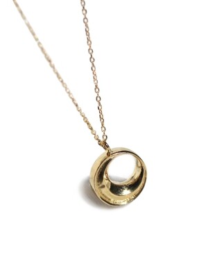 Crescent necklace