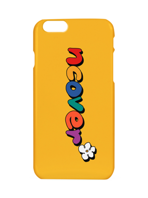 Pati color logo case-yellow