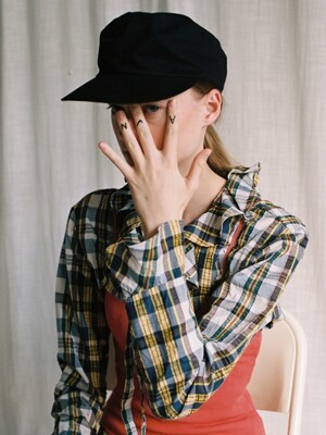 COTTON BOAT CAP_BLACK