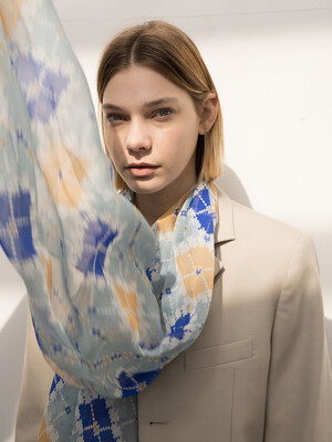 claire silk scarf (3color)