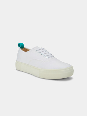 CANVAS LOW WHITE SNEAKERS