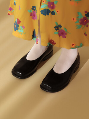 mary flat loafer_black