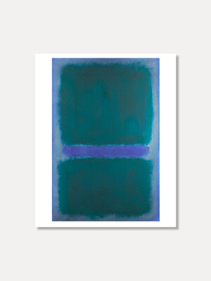 [마크로스코]MARK ROTHKO -Untitled (BlueGreen, Blue on 81 x 101 cm