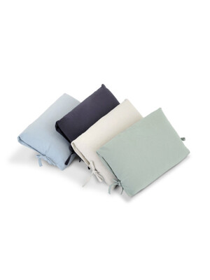 크로반 리넨 베개커버 베갯잇 가로형 매듭 마감 krovan linen pillow cover