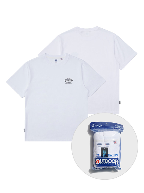 티셔츠 - 아웃도어프로덕츠 (OUTDOOR PRODUCTS) - 2팩 코튼폴리 티셔츠 2PACK C/P T-SHIRTS