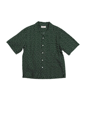 DOT SEERSUCKER SHIRTS -GREEN