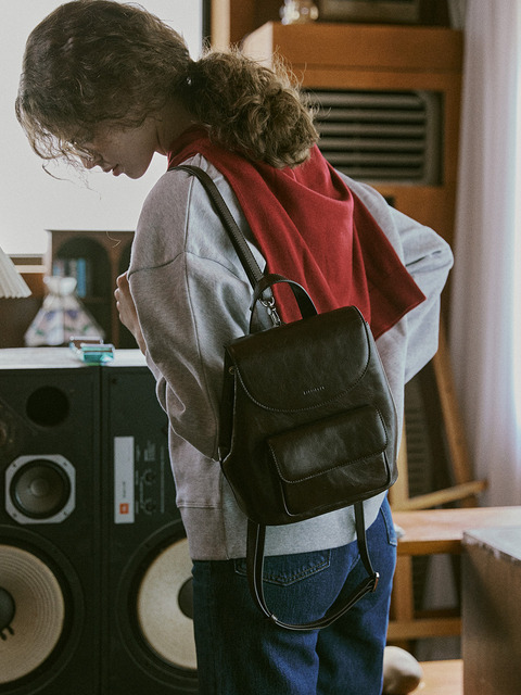 숄더백,크로스백,백팩 - 엘바테게브 (ELBATEGEV) - Touslesjou Mini Backpack Espresso