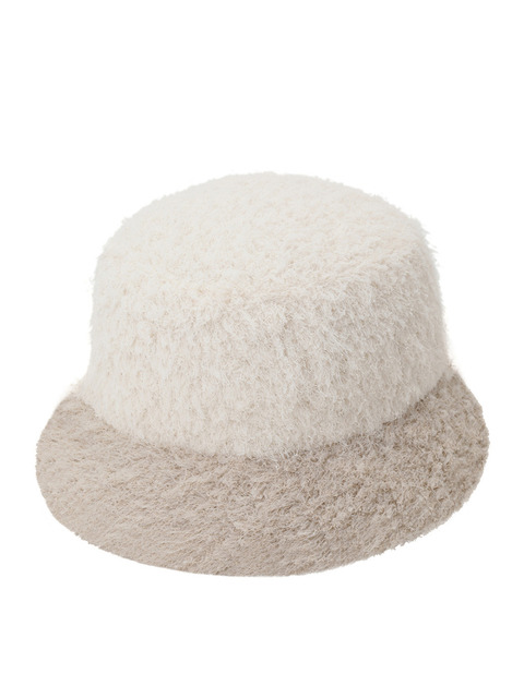 모자 - 럭키마르쉐 (LUCKY MARCHE) - Soft Feather Bucket Hat_QXRAX23806BEL