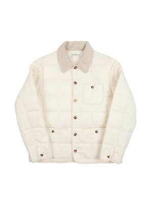 LIGHT PADDED JACKET -IVORY