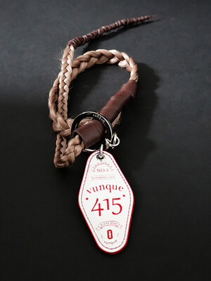 Rico Leather Charm (리코 레더 참) Red