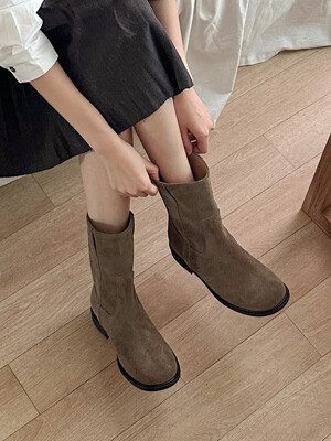 [단독][스웨이드 컬러 추가]IS_241708_EVER ANKLE BOOTS (6Colors)