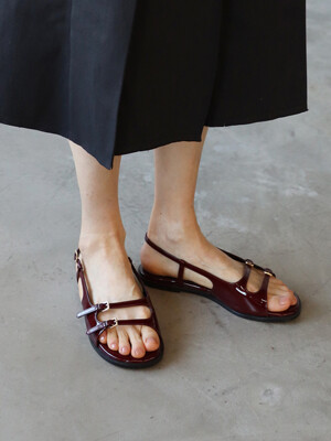 Oa Sandal_25052_wine