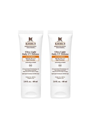 키엘 자외선 차단제 60ml 듀오 세트 (정상가 132,000원)