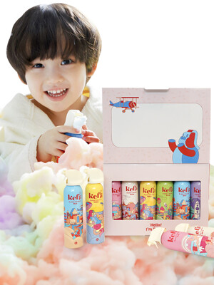 케피  목욕놀이 버블클렌저 오리지널 200ml *6개  선물패키지 기프트세트