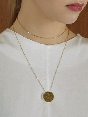 GOLD COIN NEAKLACE_1806