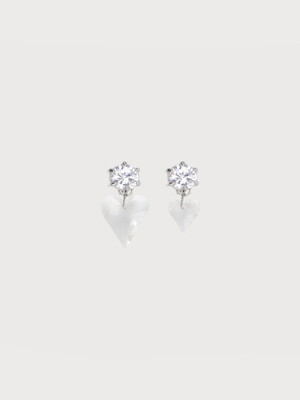 no.21 earring silver