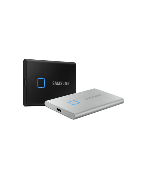 디지털기기 - 삼성 (SAMSUNG) - 포터블 외장SSD T7 터치 500GB(블랙/실버) (인증점)