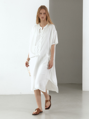 Layer dress offwhite
